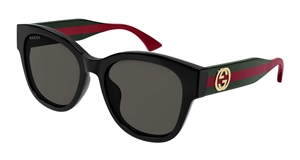 Saint Laurent GG1866SK-001 Solbrille (Form: Firkantet - Farve: Sort)