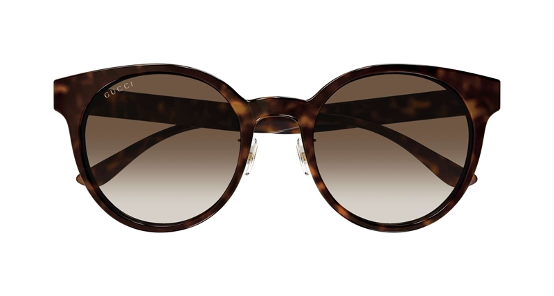 Gucci GG1339SK Solbrille (Form: Rund - Farve: Havana)