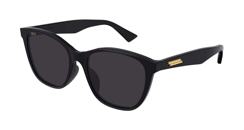 Bottega Veneta BV1151SA-001 Solbrille (Form: Cat Eye - Farve: Sort)