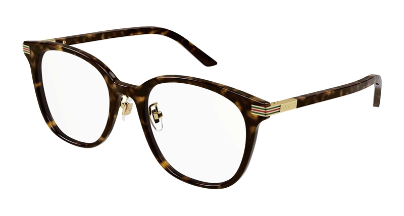 Gucci GG1453OK-002 Brillestel (Form: Rund - Farve: Havana)
