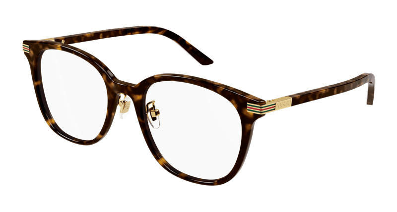 Gucci GG1453OK-002 Brillestel (Form: Rund - Farve: Havana)