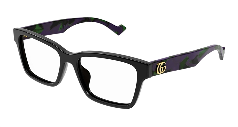 Gucci GG1476OK-003 Brillestel (Form: Pilot - Farve: Sort)