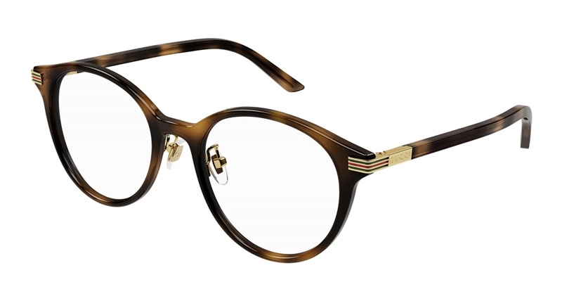 Gucci GG1454OK-002 Brillestel (Form: Rund - Farve: Havana)