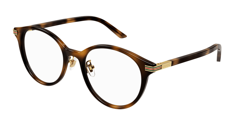Gucci GG1454OK-002 Brillestel (Form: Rund - Farve: Havana)
