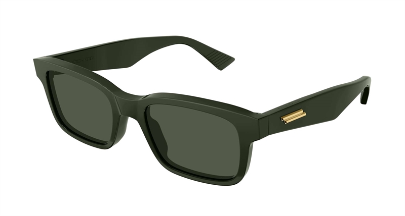 Bottega Veneta BV1146S Solbrille (Form: Firkantet - Farve: Grøn)