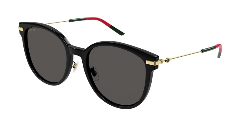 Gucci GG1196SK Solbrille (Form: Rund - Farve: Sort)