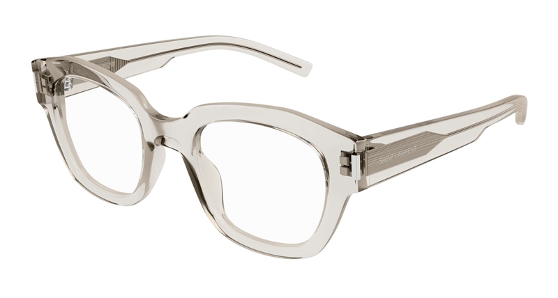 Saint Laurent SL 640-004 Brillestel (Form: Pilot - Farve: Grå)