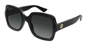 Gucci GG1337S Solbrille (Form: Pilot - Farve: Sort)