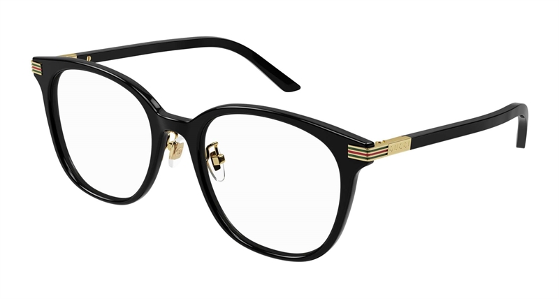 Gucci GG1453OK-001 Brillestel (Form: Rund - Farve: Sort)