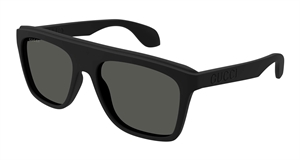 Gucci GG1570S-001 Solbrille (Form: Pilot - Farve: Sort)