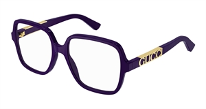 Gucci GG1193O-003 Brillestel (Form: Pilot - Farve: Lilla)