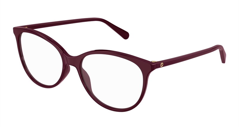 Gucci GG0550O-011 Brillestel (Form: Firkantet - Farve: Rød)