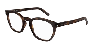 Saint Laurent SL 28 OPT-002 Brillestel (Form: Rund - Farve: Havana)