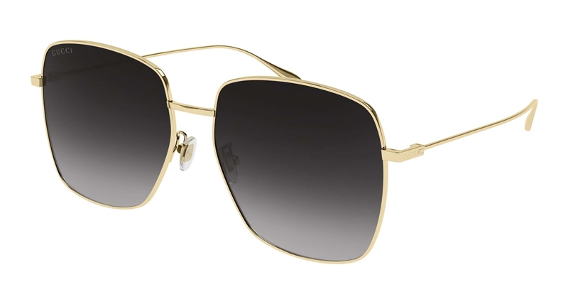 Saint Laurent GG1031S Solbrille (Form: Firkantet - Farve: Guld)