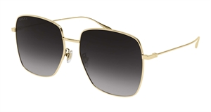 Saint Laurent GG1031S Solbrille (Form: Firkantet - Farve: Guld)