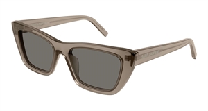 Saint Laurent SL 276 MICA-045 Solbrille (Form: Firkantet - Farve: Havana)