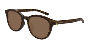 Gucci GG1674SK-002 Solbrille (Form: Rund - Farve: Havana)