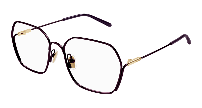 Chloe CH0208O-003 Brillestel (Form: Pilot - Farve: Rød)