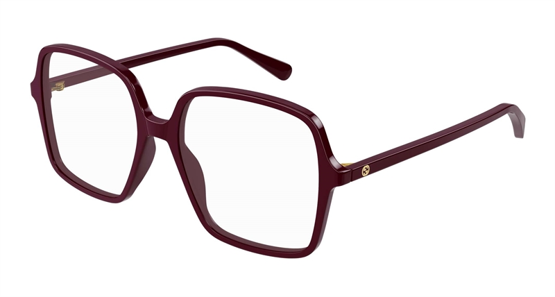 Gucci GG1003O-005 Brillestel (Form: Pilot - Farve: Rød)