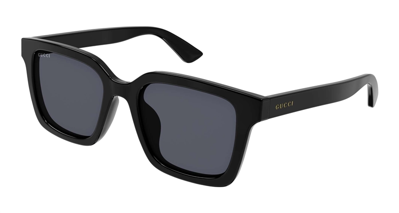 Gucci GG1582SK-001 Solbrille (Form: Pilot - Farve: Sort)