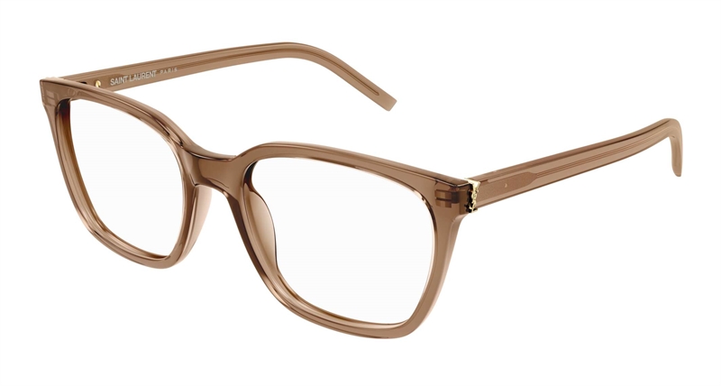 Saint Laurent SL M129-006 Brillestel (Form: Pilot - Farve: Havana)