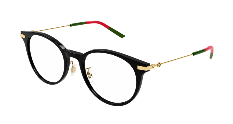 Gucci GG1199OA-001 Brillestel (Form: Rund - Farve: Sort)