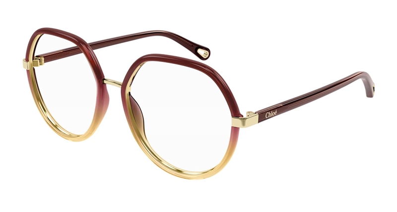 Chloe CH0131O-006 Brillestel (Form: Pilot - Farve: Rød)