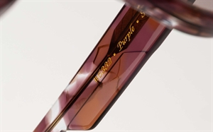 EINSTOFFEN Stylistin Solbrille (Form: Cat Eye - Farve: Lilla)