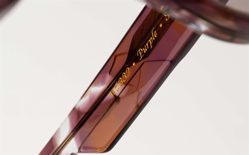 EINSTOFFEN Stylistin Solbrille (Form: Cat Eye - Farve: Lilla)