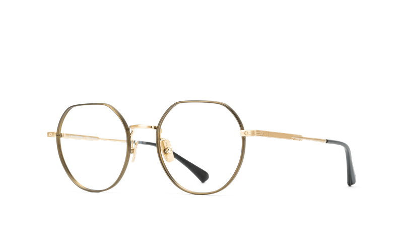 EINSTOFFEN Duftkreateur Brillestel (Form: Rund - Farve: Grøn)