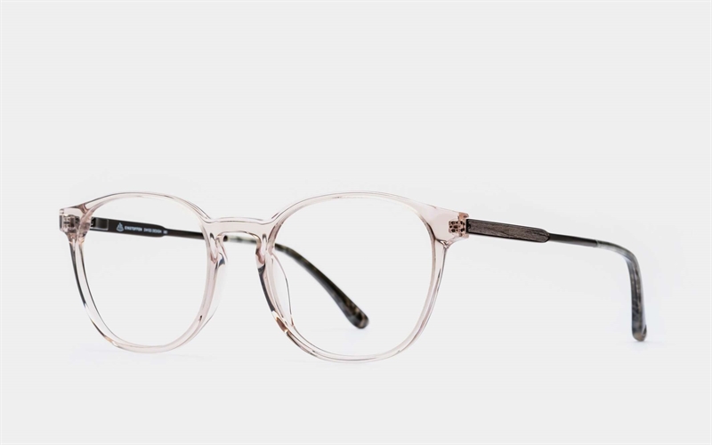 EINSTOFFEN Feinbäcker Brillestel (Form: Rund - Farve: Brun)