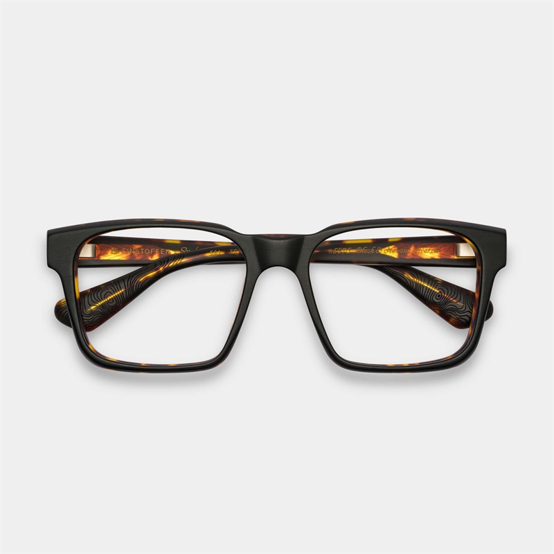 EINSTOFFEN Harzer Brillestel (Form: Cat Eye - Farve: Sort)