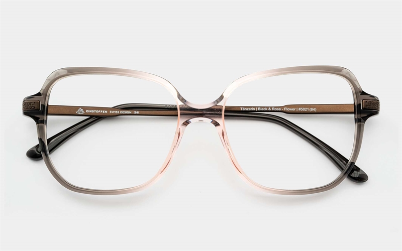 EINSTOFFEN Tänzerin Brillestel (Form: Cat Eye - Farve: Sort)