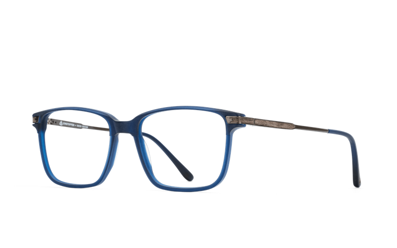 EINSTOFFEN Tagträumer Brillestel (Form: Firkantet - Farve: Blå)