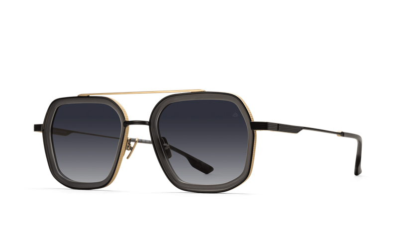EINSTOFFEN Jogger Solbrille (Form: Pilot - Farve: Sort)