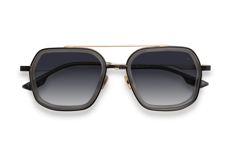 EINSTOFFEN Jogger Solbrille (Form: Pilot - Farve: Sort)