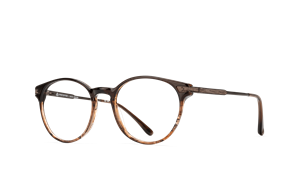 EINSTOFFEN Schirmmacher Brillestel (Form: Rund - Farve: Sort)