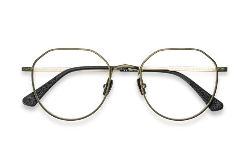 EINSTOFFEN Essenzmischer Brillestel (Form: Rund - Farve: Grøn)