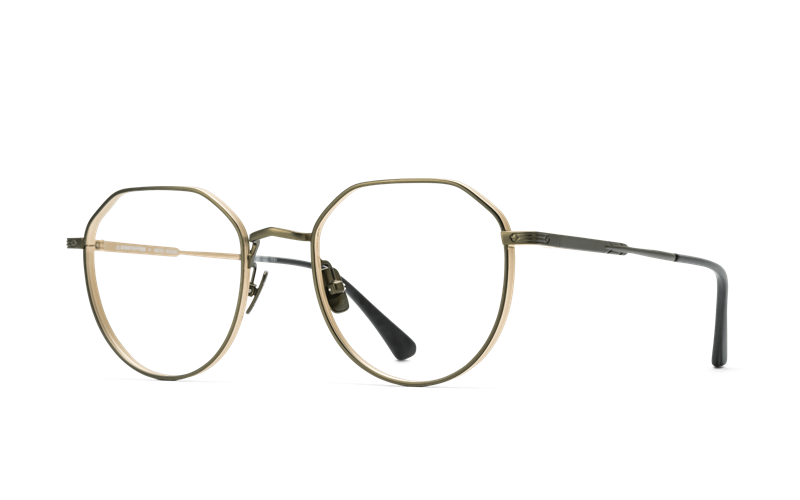 EINSTOFFEN Essenzmischer Brillestel (Form: Rund - Farve: Grøn)