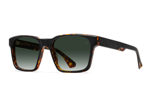 EINSTOFFEN Krabbenfischer Solbrille (Form: Firkantet - Farve: Sort)