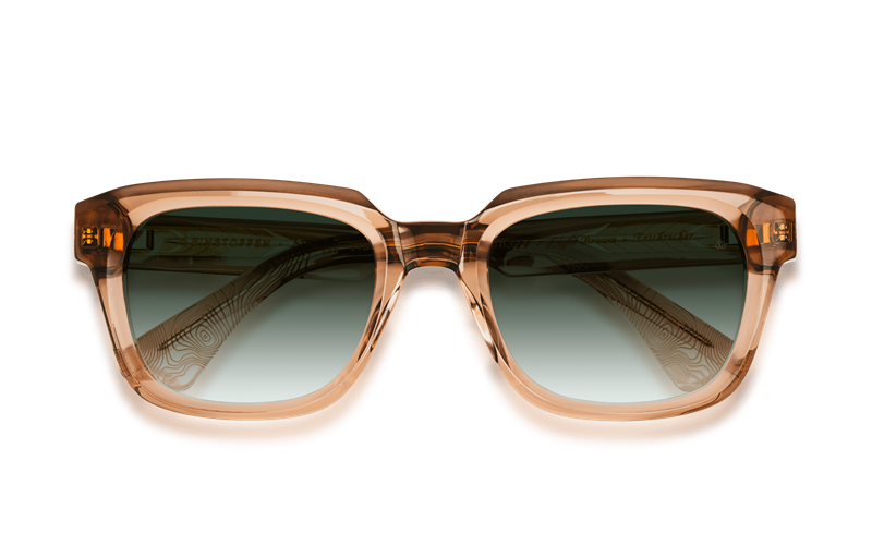 EINSTOFFEN Erschrecker Solbrille (Form: Firkantet - Farve: Brun)