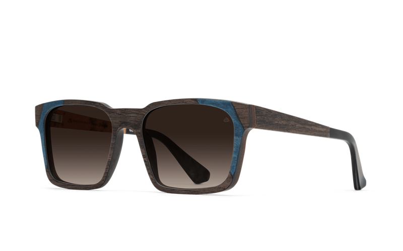 EINSTOFFEN Harzer Solbrille (Form: Cat Eye - Farve: Brun)
