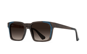 EINSTOFFEN Harzer Solbrille (Form: Cat Eye - Farve: Brun)