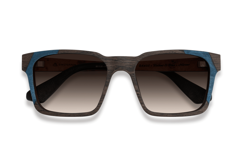 EINSTOFFEN Harzer Solbrille (Form: Cat Eye - Farve: Brun)