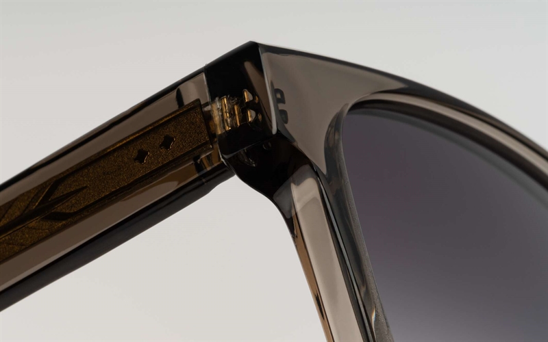 EINSTOFFEN Krabbenfischer Solbrille (Form: Firkantet - Farve: Grå)