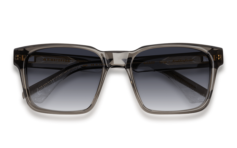 EINSTOFFEN Krabbenfischer Solbrille (Form: Firkantet - Farve: Grå)