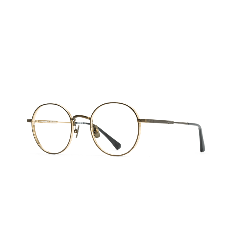 EINSTOFFEN Aromatherapeut Brillestel (Form: Rund - Farve: Grøn)