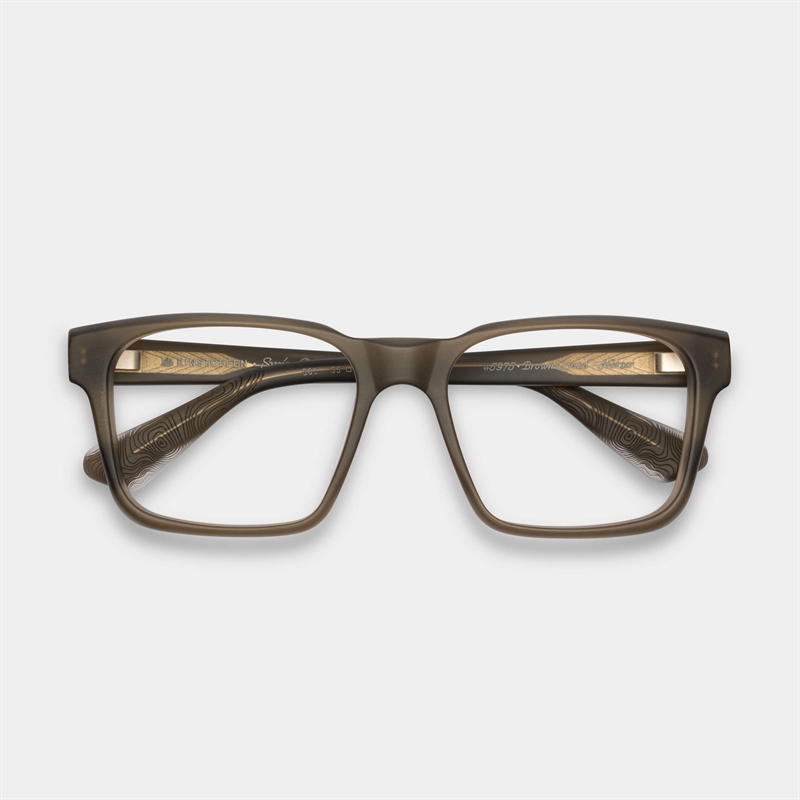 EINSTOFFEN Harzer Brillestel (Form: Cat Eye - Farve: Brun)