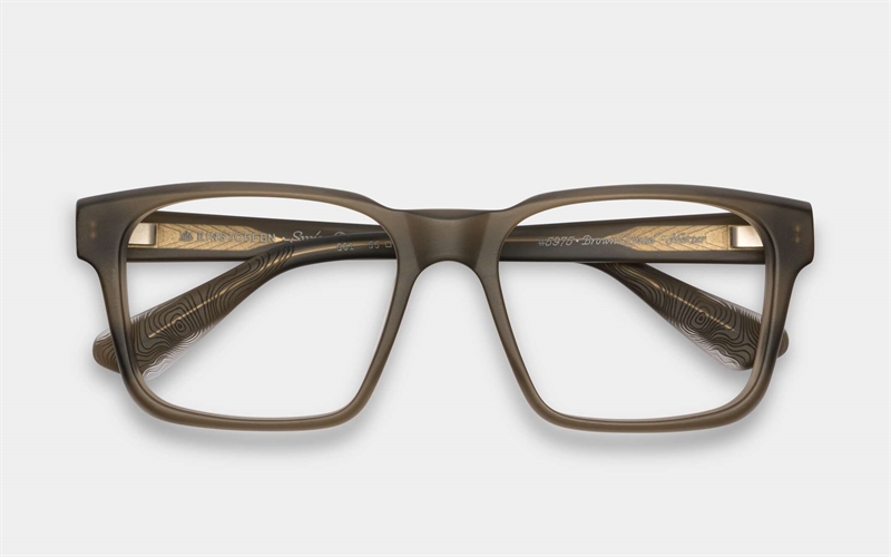 EINSTOFFEN Harzer Brillestel (Form: Cat Eye - Farve: Brun)