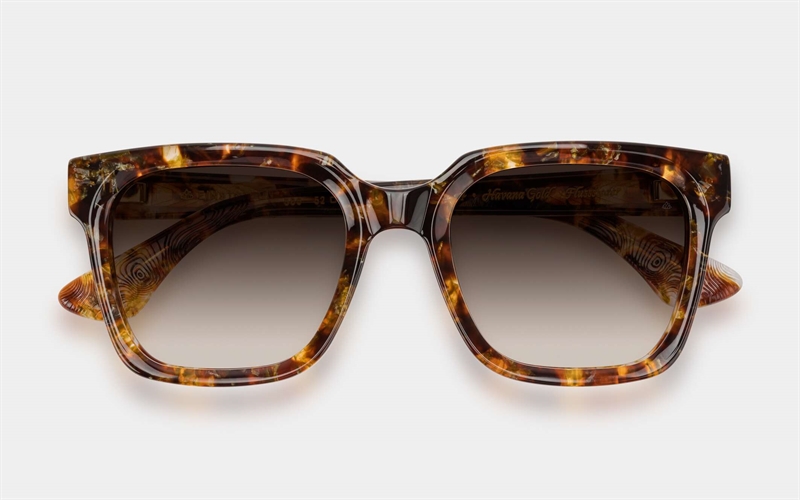 EINSTOFFEN Flusssieder Solbrille (Form: Firkantet - Farve: Havana)